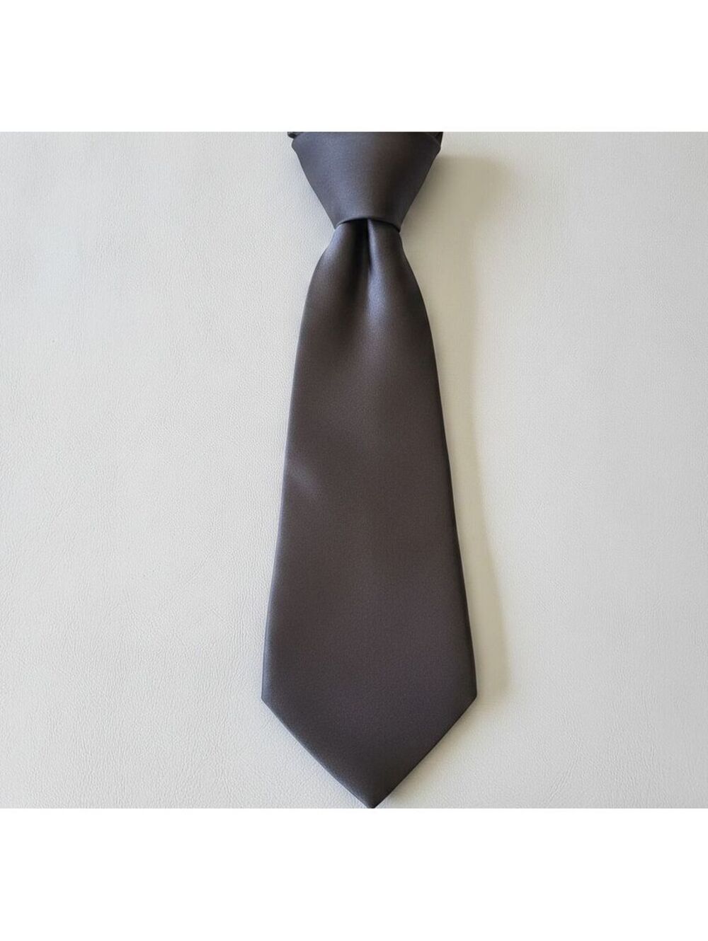 Stafford Men's Gray Silk Necktie